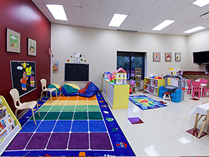 Daycare colorful mat for playing