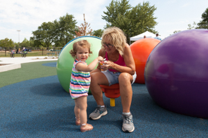 Child at the park