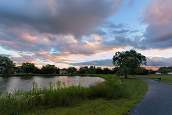 Park sky landscape