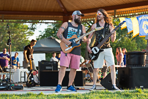 Band for a concert in the park